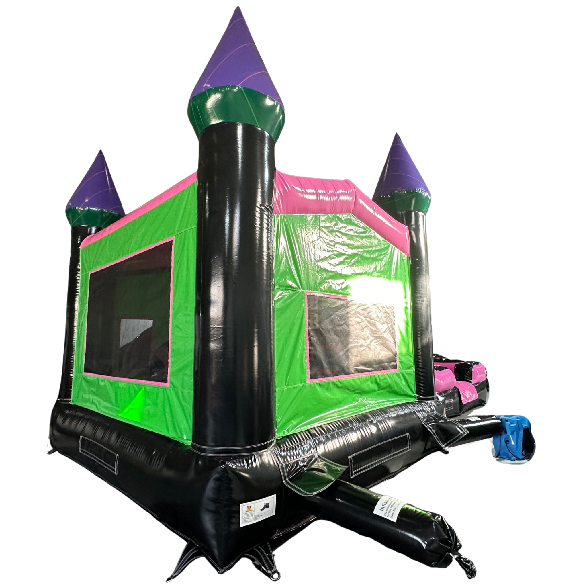 Castle Combo with Dual Lane Slide – BlackPinkGreen