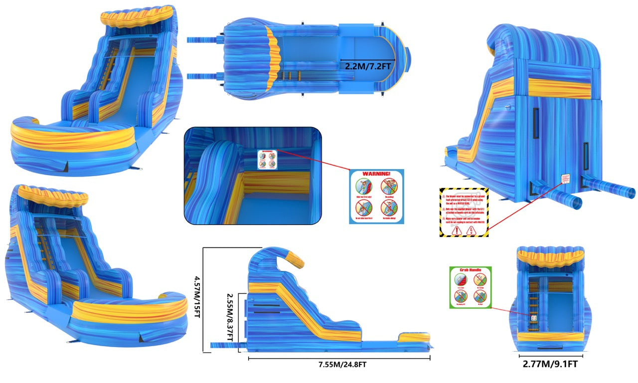 15' Fireblast Tsunami SL