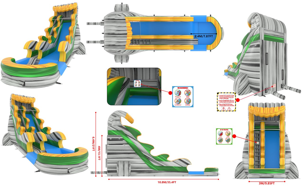 22' Cascade Crush Tsunami  SL