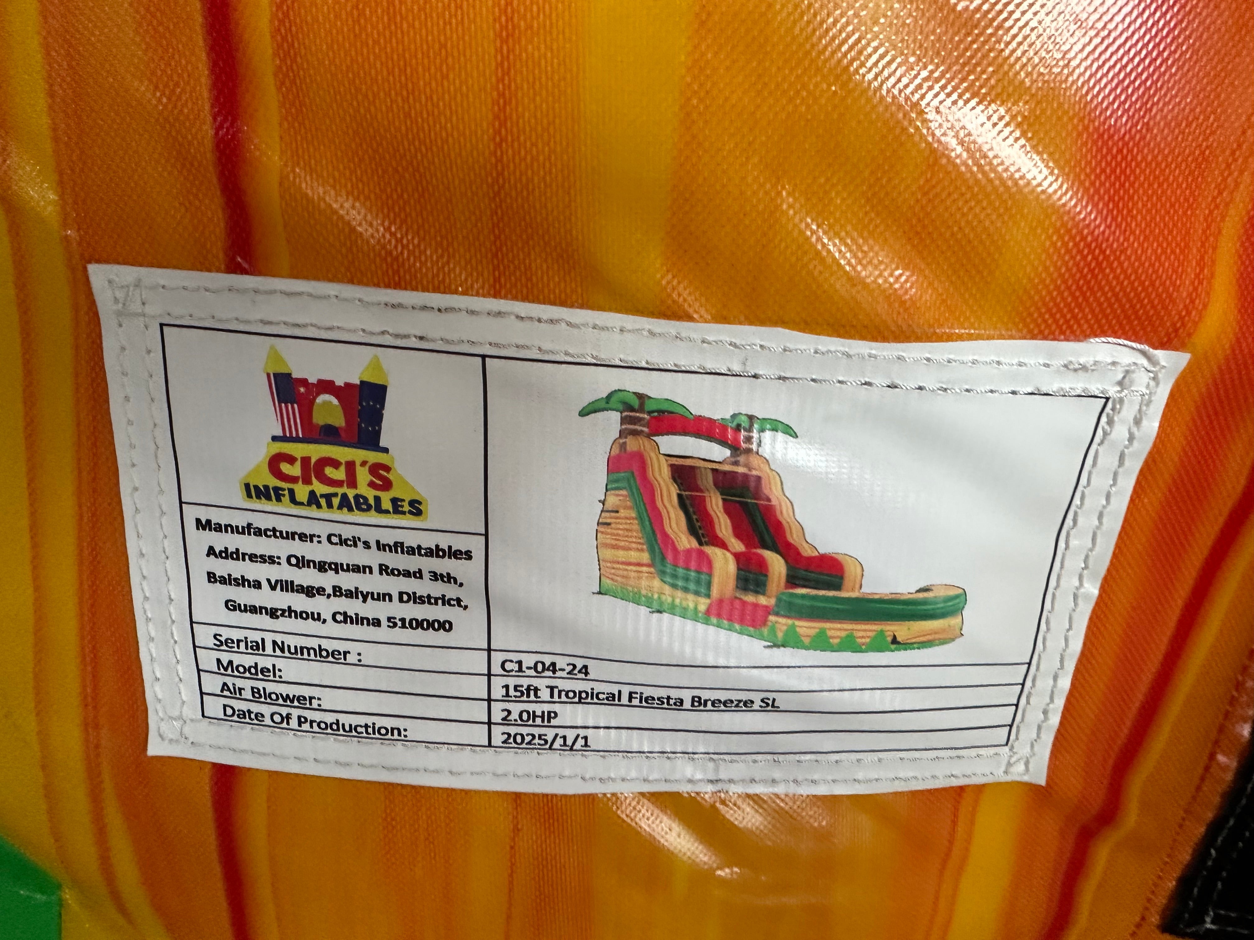 15' Tropical Fiesta Breeze SL