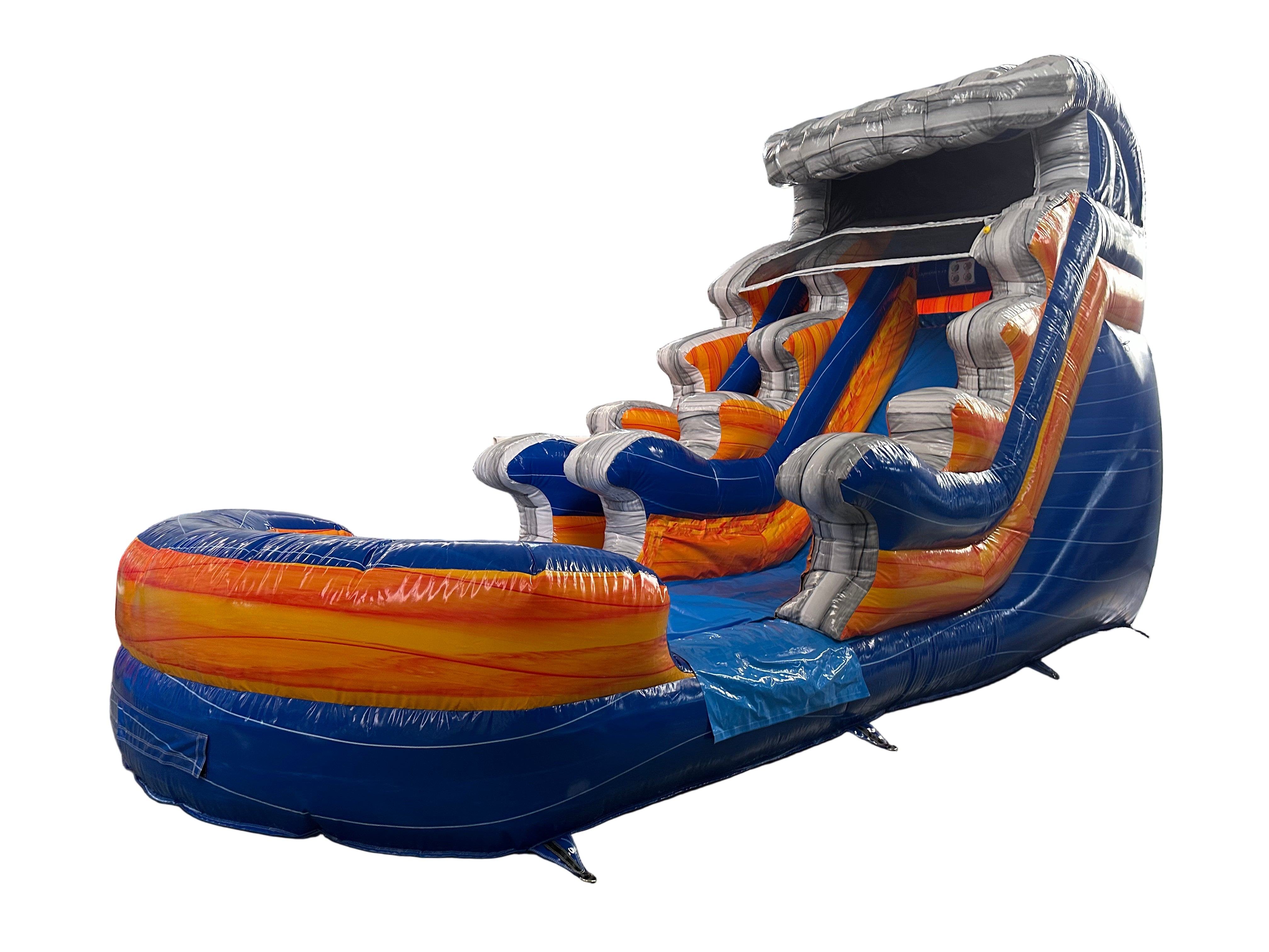 15' Fireblast Water Slide