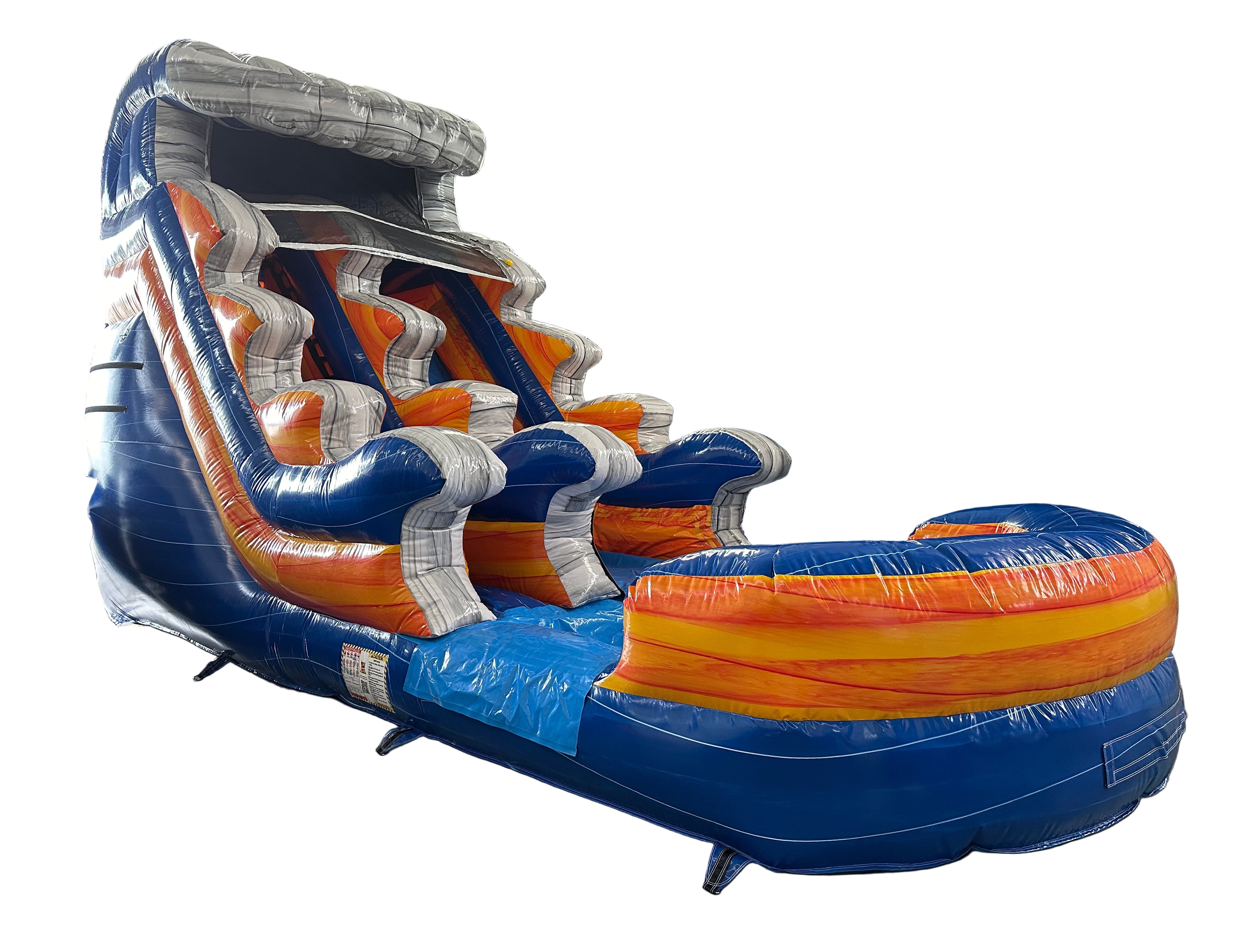 15' Fireblast Water Slide