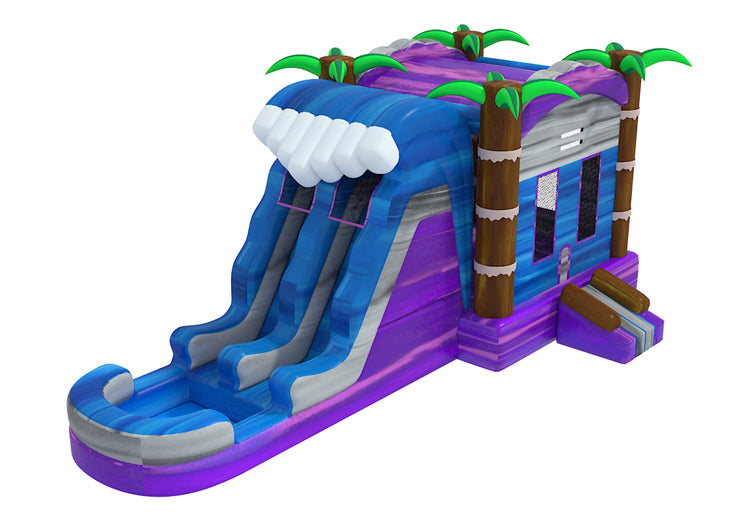 Purple Marble Water Slide