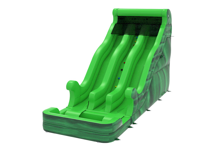 20ft Green Marble Water Slide