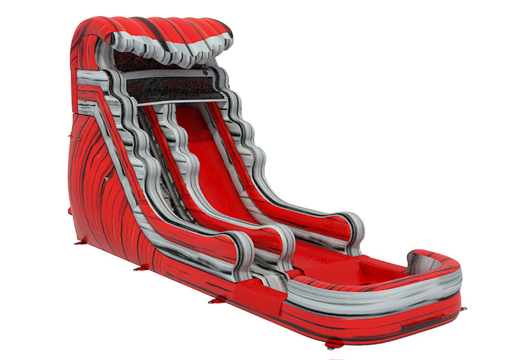 16.4ft Red Marble Water Slide