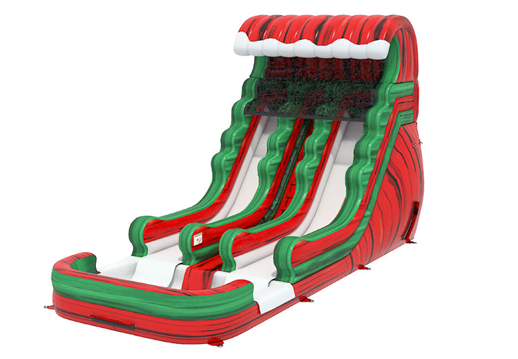 20ft Red/Green Marble Water Slide