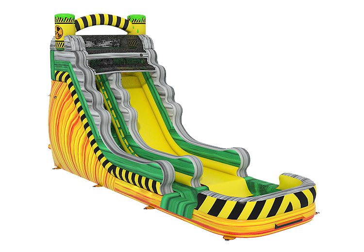 18ft Biohazard Falls Water Slide