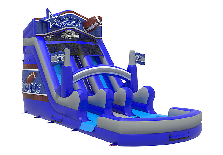 20ft Dallas Cowboy Water Slide