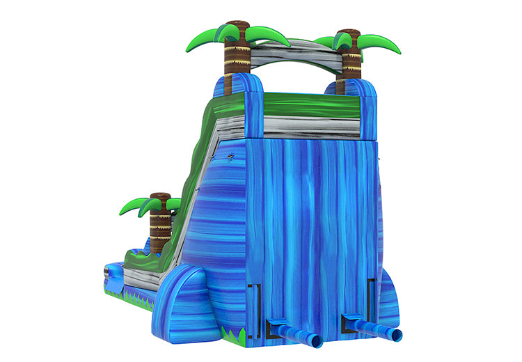 22ft Blue Crush Tsunami Water Slide