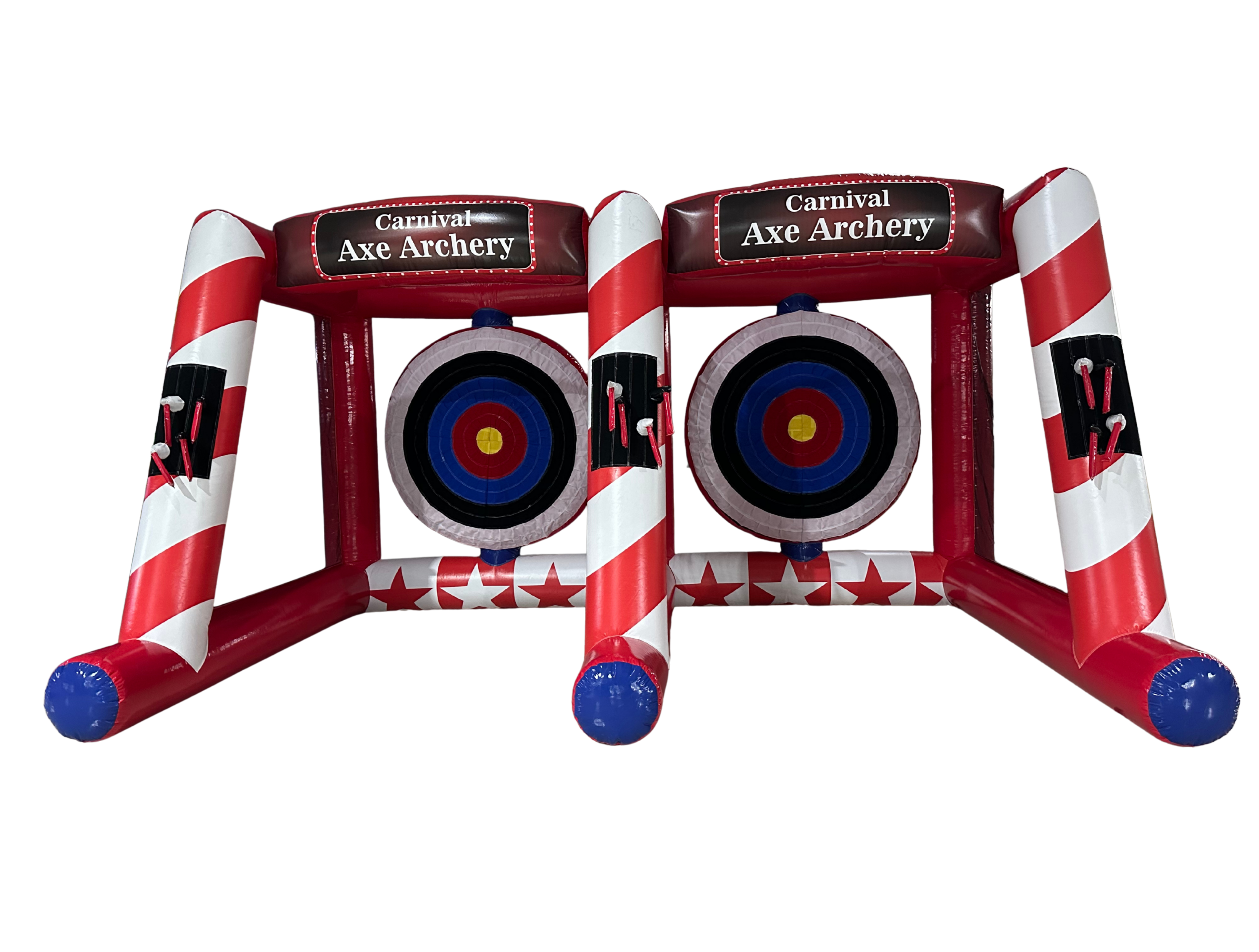 Dual Lane Carnival Axe Throw Game
