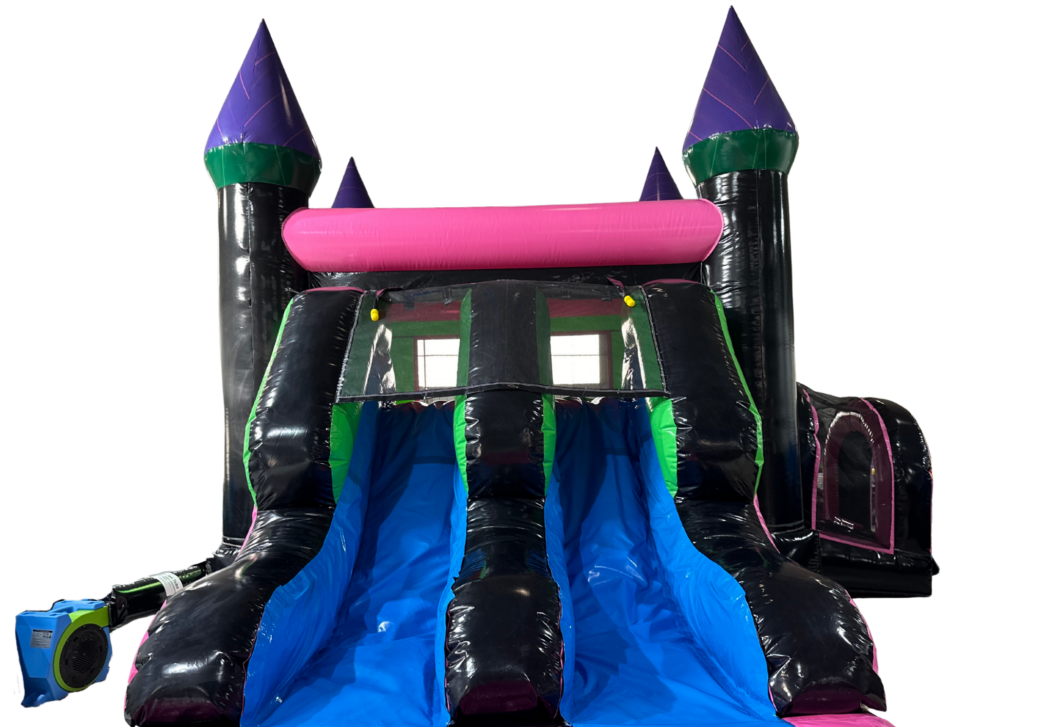 Castle Combo with Dual Lane Slide – BlackPinkGreen