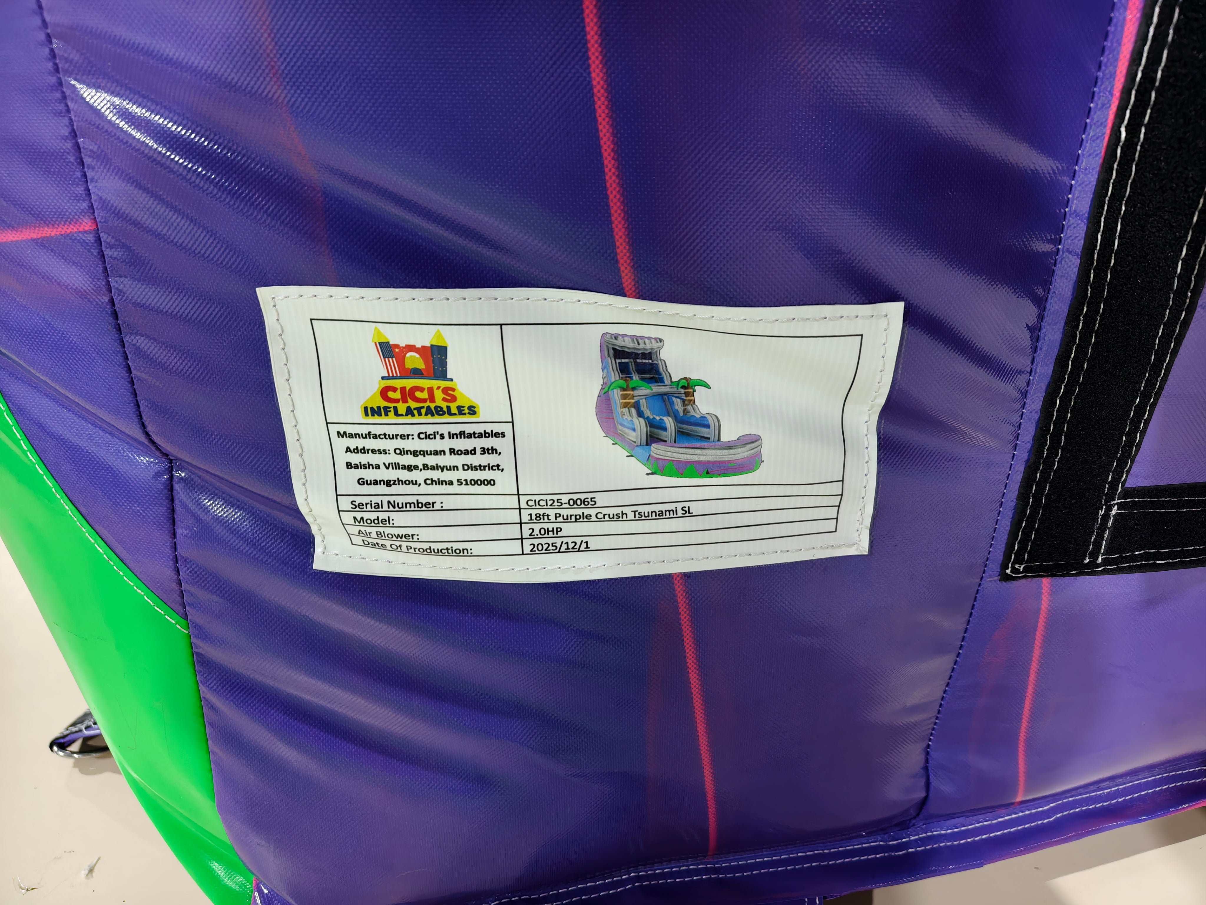 18' Purple Crush Tsunami SL