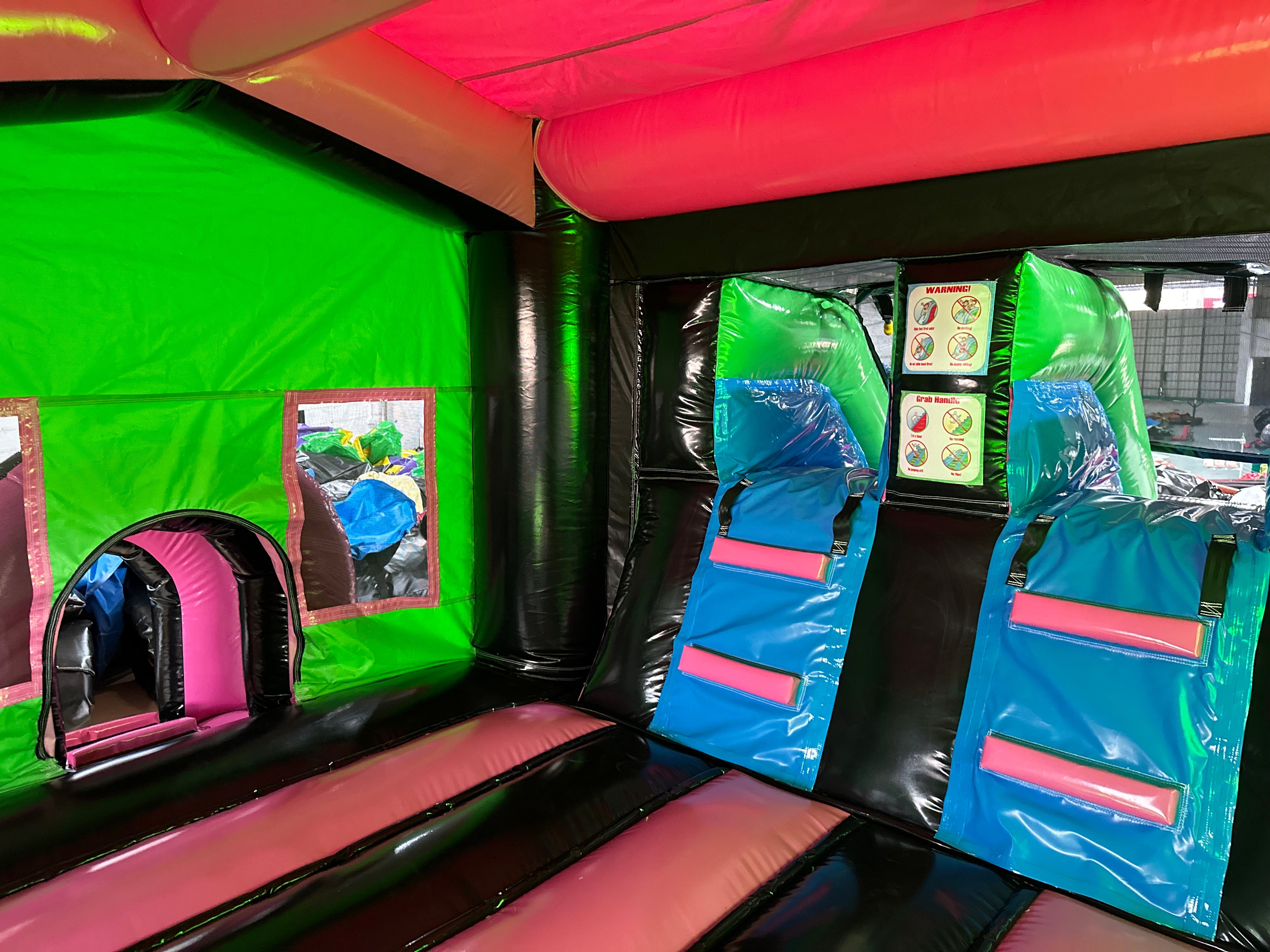 Castle Combo with Dual Lane Slide – BlackPinkGreen