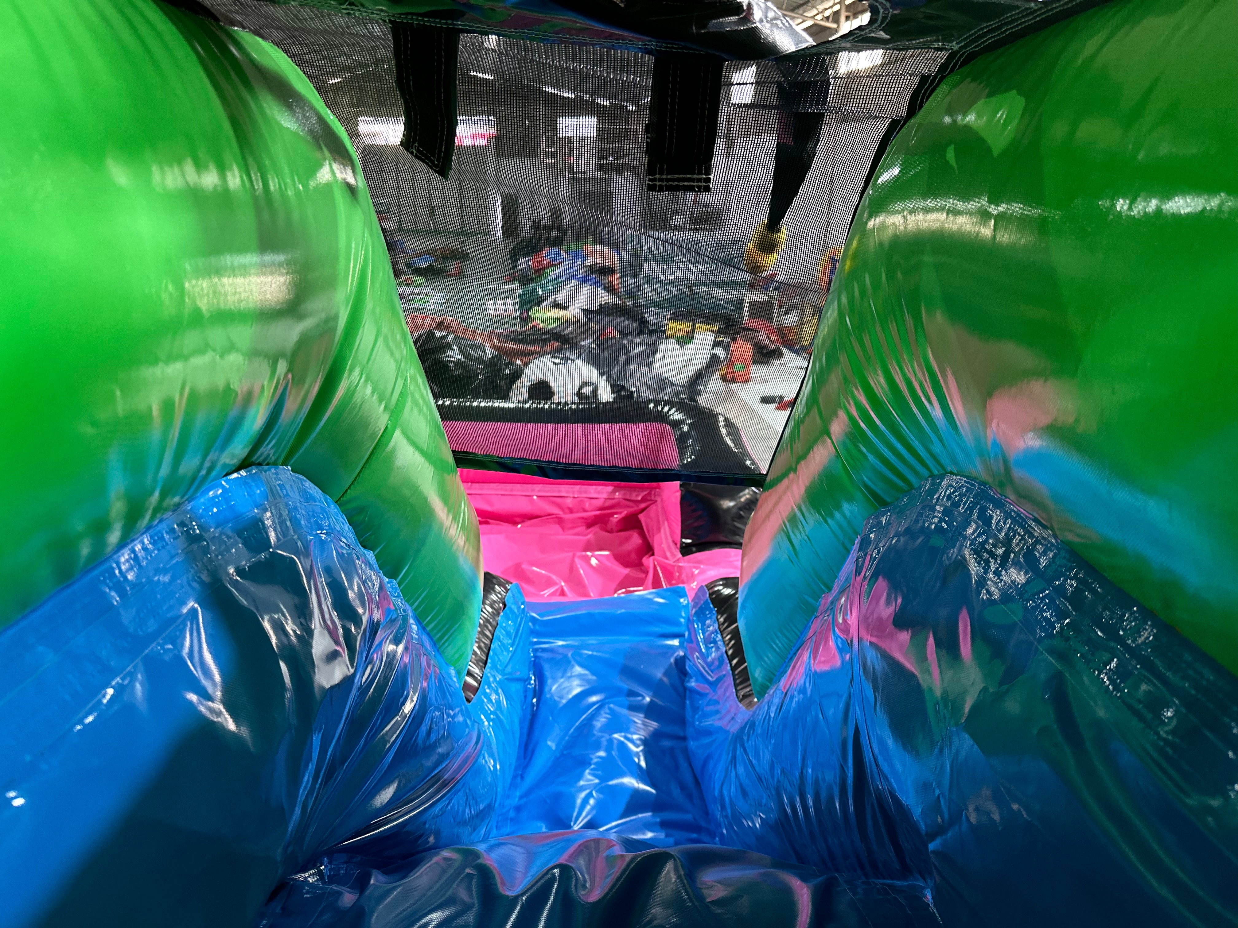 Castle Combo with Dual Lane Slide – BlackPinkGreen