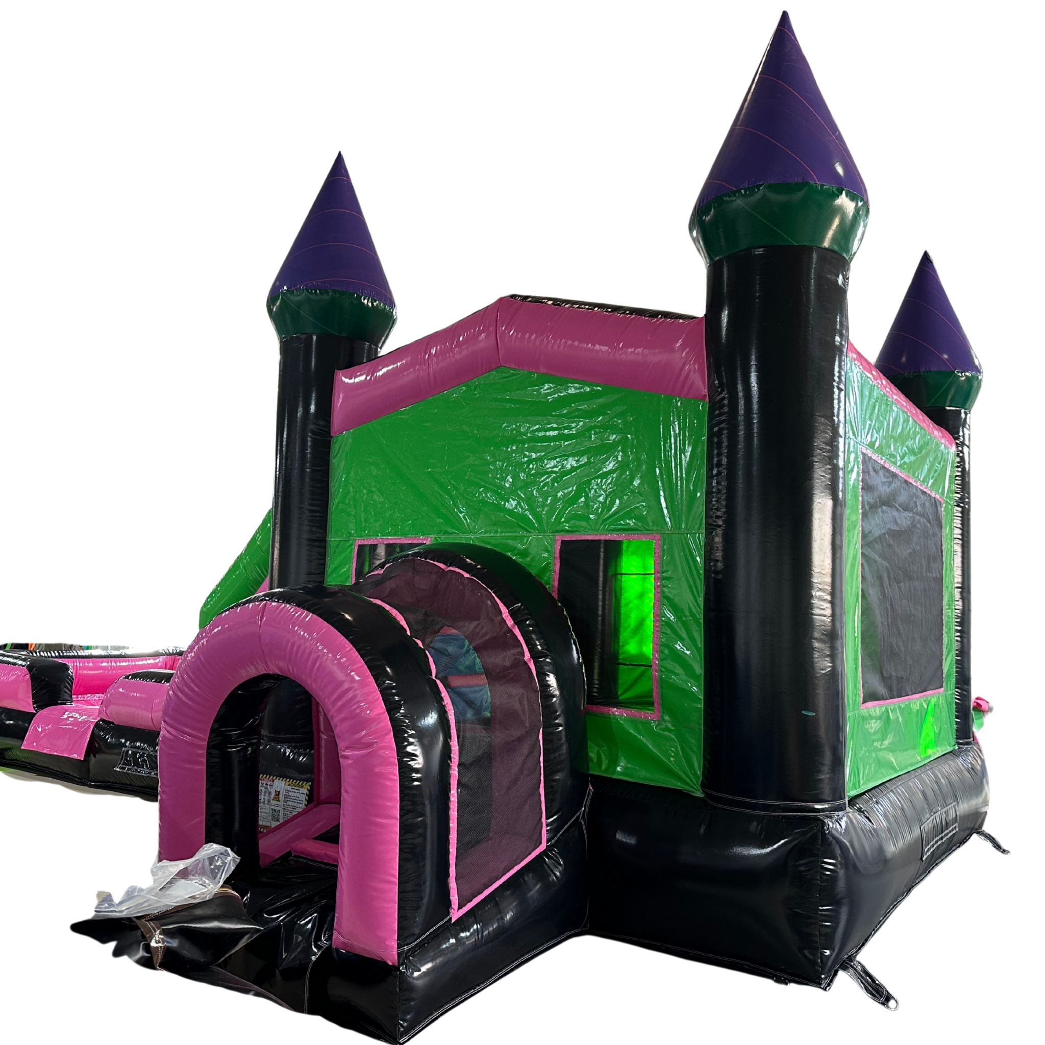 Castle Combo with Dual Lane Slide – BlackPinkGreen